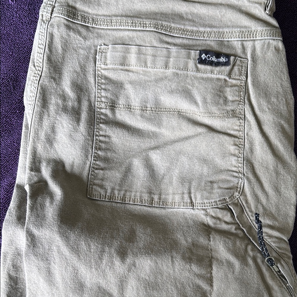 Columbia Beige Outdoor Pants